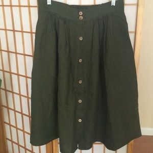 Linenfox Linen Skirt